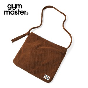 gym master ジムマスター コーデュロイ トートショルダーバッグ｜A4対応 大容量 巾着 2WAY カラフル配色 G621739 ブラウン
