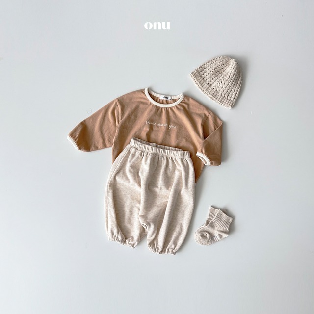 【予約】Bebe) Basic Rib T-Shirt