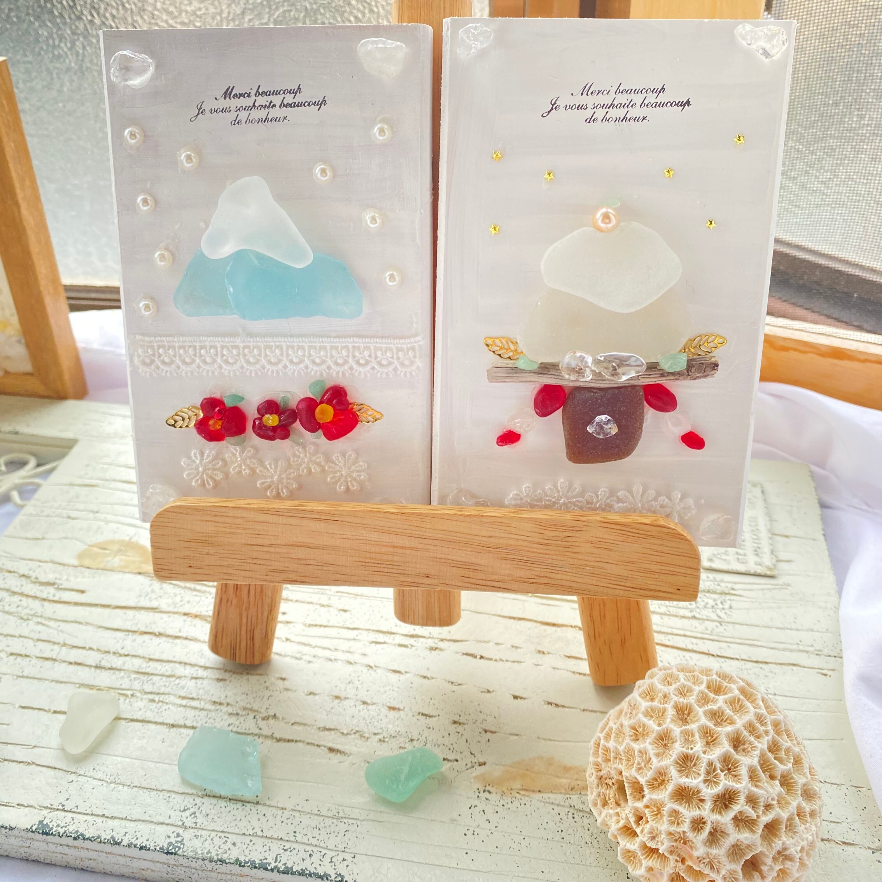 【スタンド付き】"幸運パワーのお正月飾り"