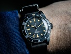 WMT WATCHES Sea Diver – Royal Navy / Black Edition ( Aged ) Limited 50 pcs