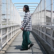 Leh / Zip Wide Track Pants style