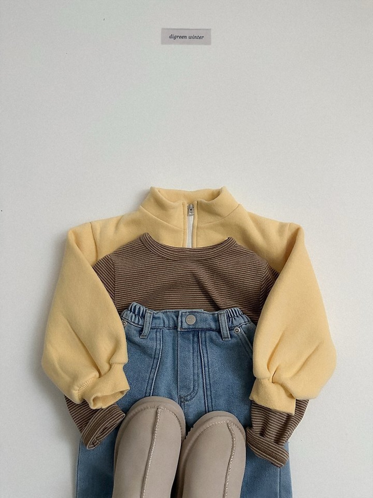 〖取寄〗韓国子供服 / 26winter / Digreen / ファティーグデニム / キッズ / 冬服 *S~2XL*
