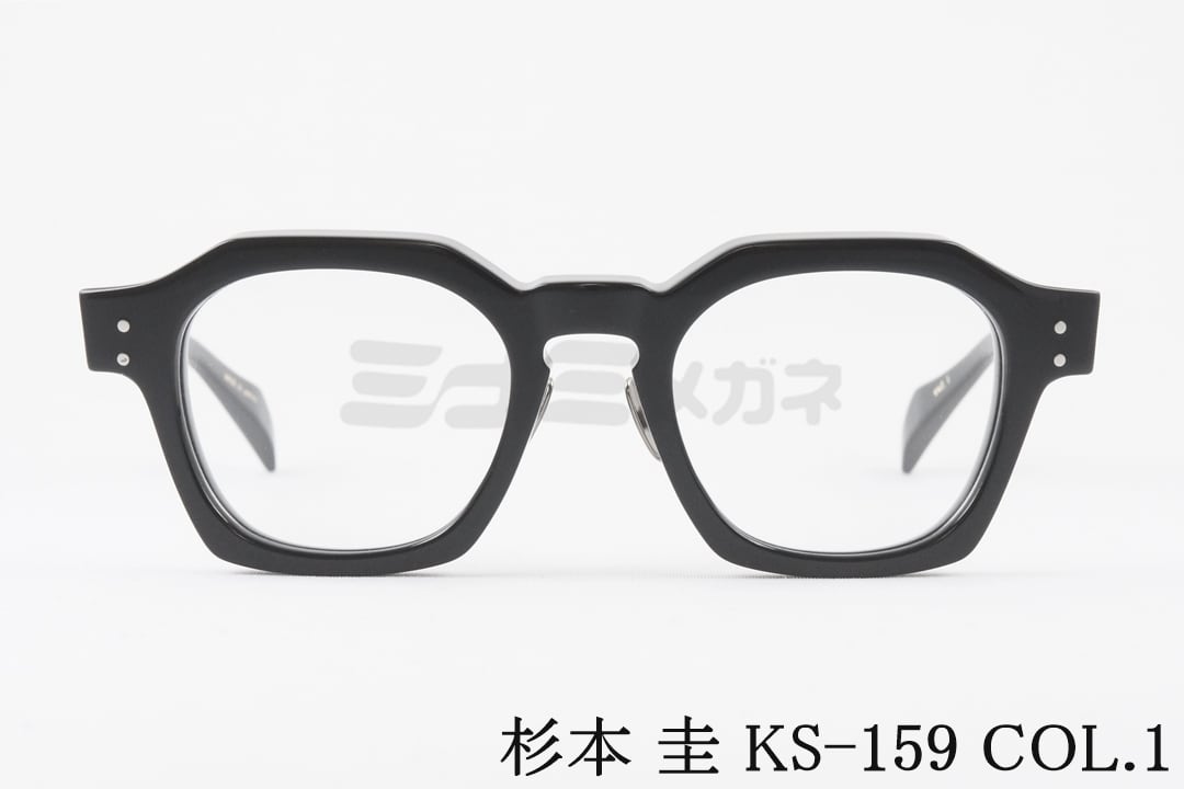 Kaeppa KS-015 ブラック/クリア メガネ Kaeppa KS-015 ブラック/クリア