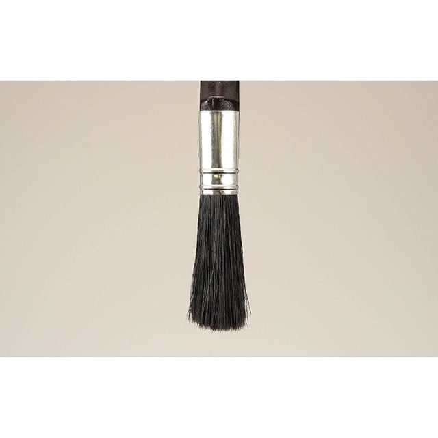 大塚刷毛 マルテー #356Nラスター刷毛 平 黒毛 4インチ 塗装 掃除 接着剤塗布 豚毛・化繊