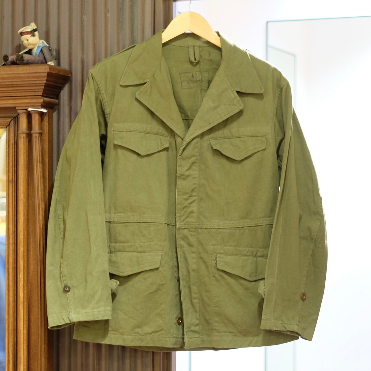 OLD FRENCH ARMY M47 JACKET EARLY TYPE ONE WASH | STRAYSHEEP