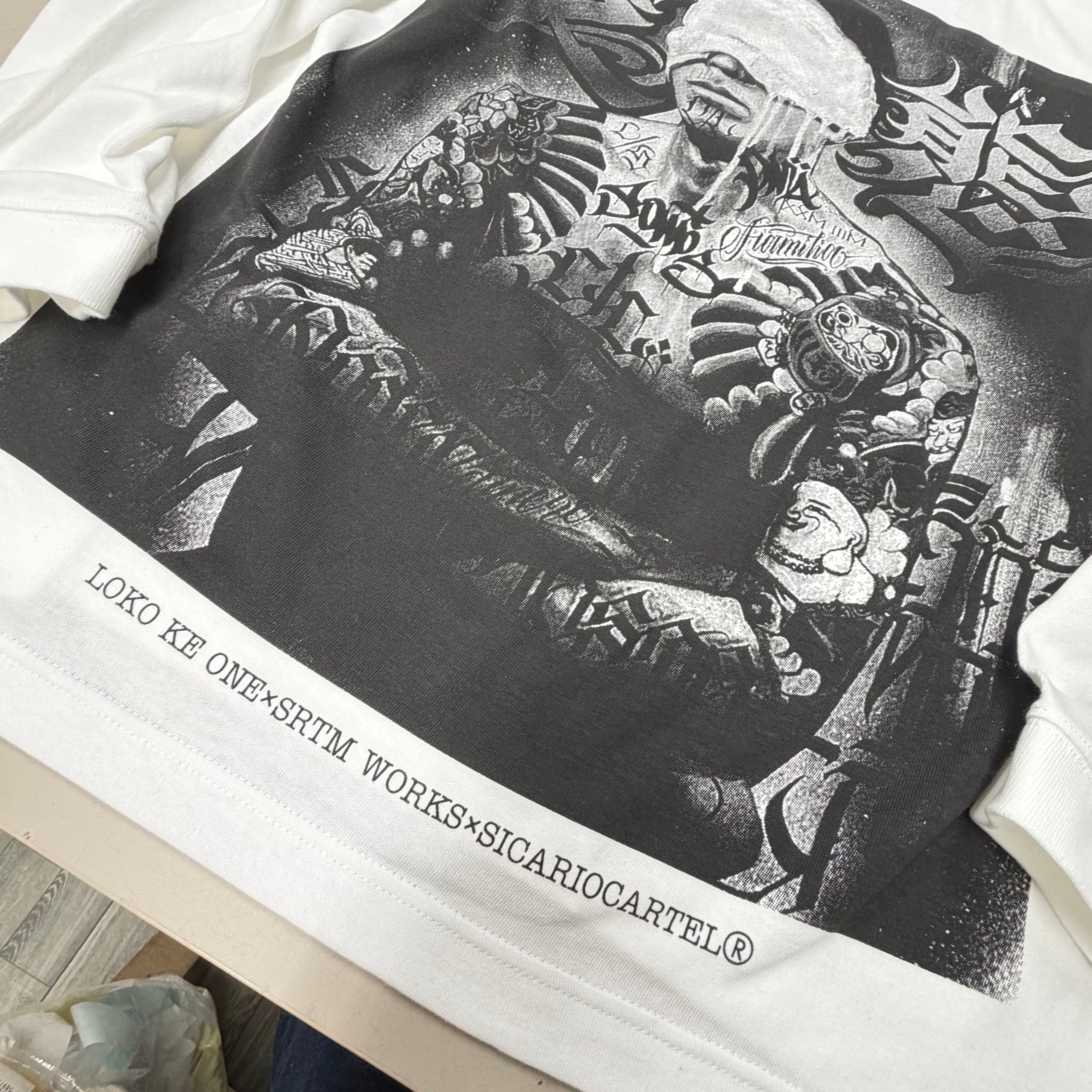 LOKO KE ONE×SRTM “変態”L/S 2ND 白 | SICARIO CARTEL
