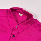 SACHIKO YAMAGUCHI サチコヤマグチ レーヨン 長袖シャツ F/マゼンタ系 メンズ