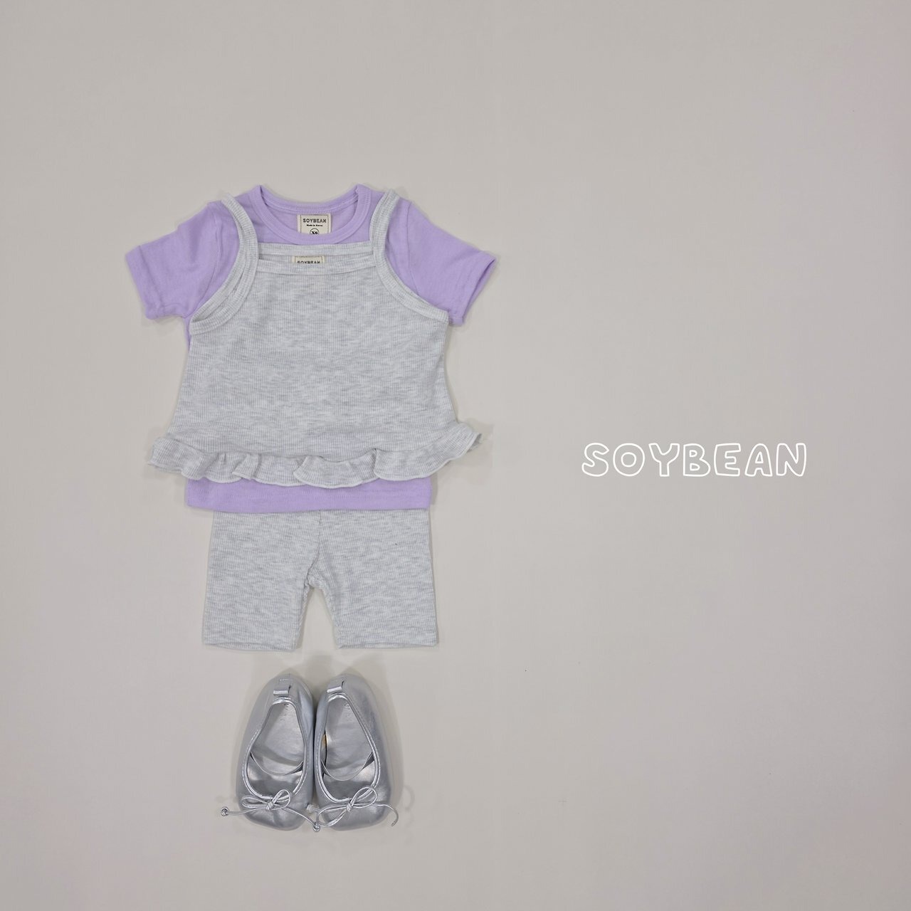 【取寄/韓国直送】SOYBEAN 26/SM キュキュ3種セット｜夏服｜韓国子供服
