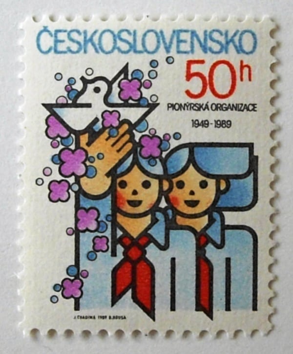 ピオニール / チェコスロバキア 1989 | Stempel ― 旅する切手 ―
