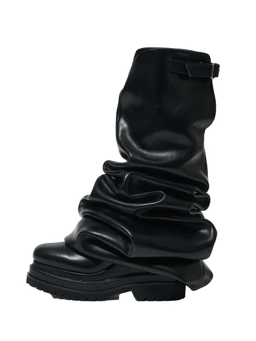 25AW】POOLDE プールデ / Melted Wedge Boots | TRENTオンライン