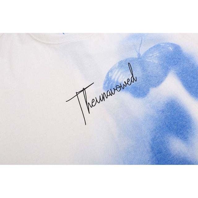 グラデーションフォトプリントオーバーTシャツ 2col   R01798