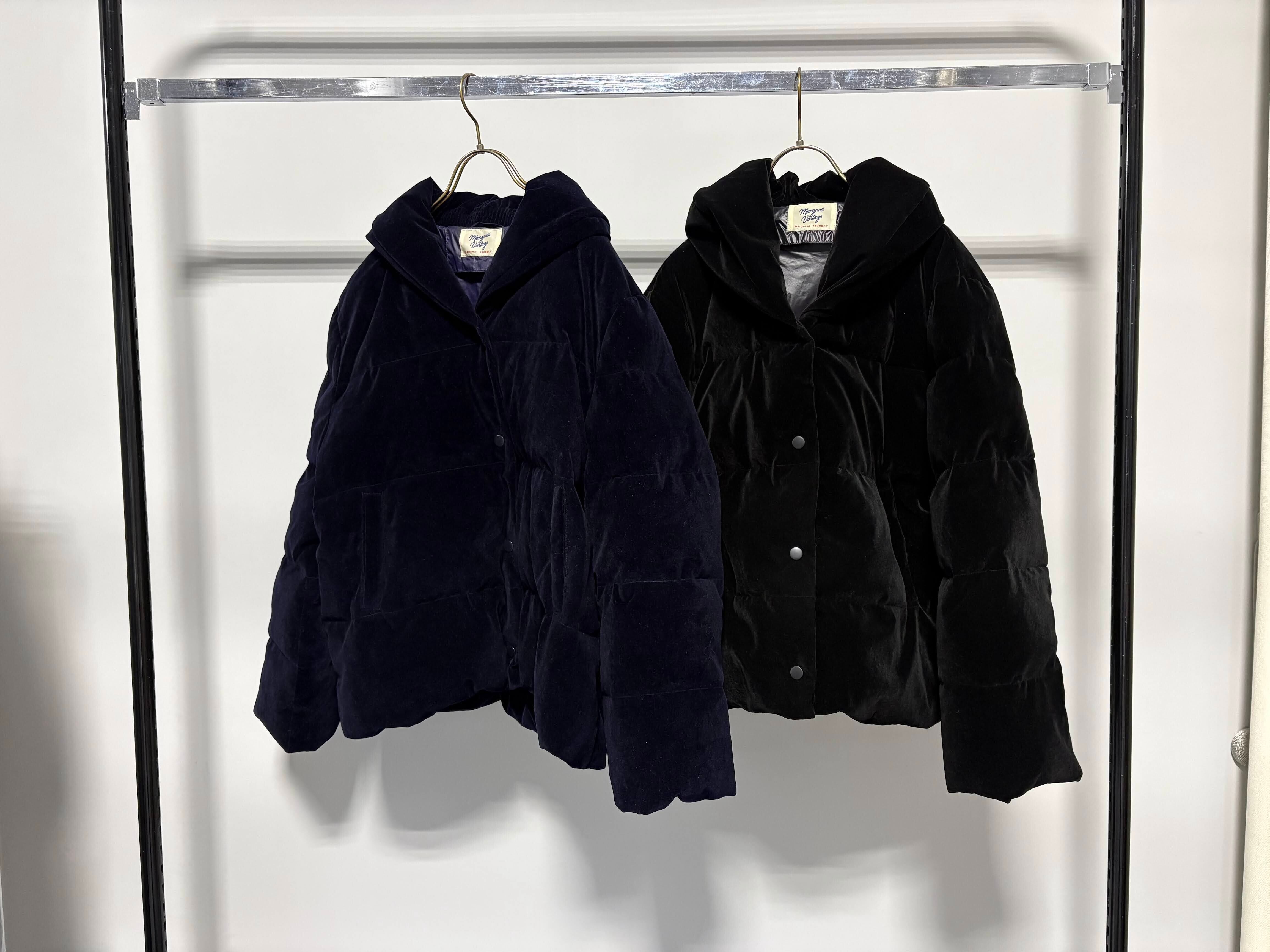 【11/上旬〜下旬入荷次第お届けのご予約】 MARGAUX VINTAGE/マルゴーヴィンテージ 別珍ショールカラージャケット