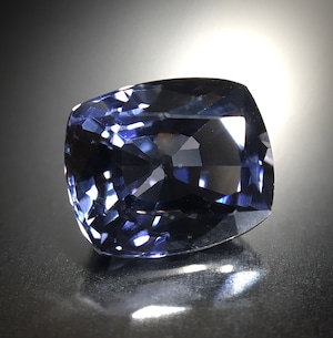 "steel color" 1.8ct 天然グレイッシュバイオレット スピネル