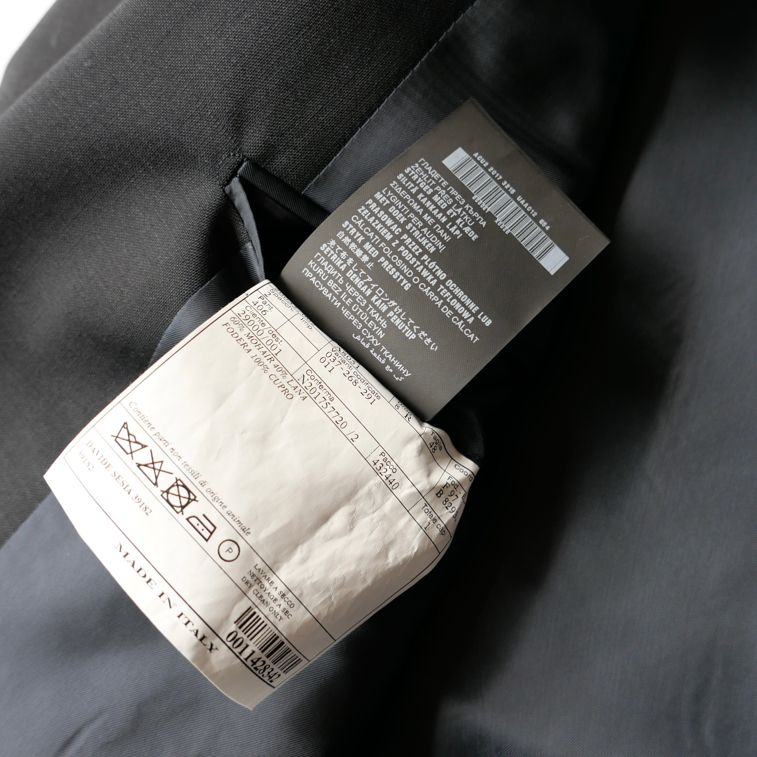 専用PRADA/モヘア/ドリズラージャケット/ダブルジップ/定価250000円 PRADA MOHAIR/WOOL DOUBLE BREAST JACKET | safarionline