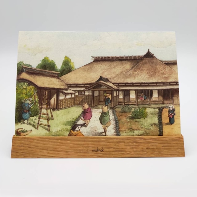 新潟十二ヵ月「長谷川邸」スタンド付きポストカード