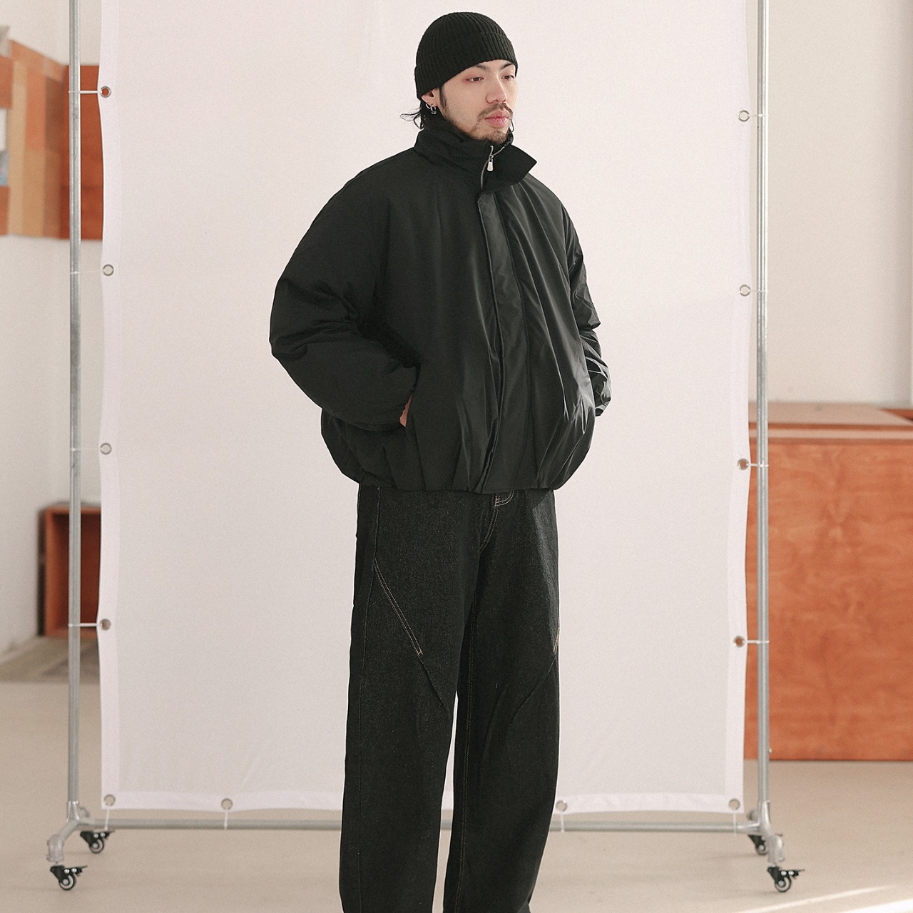 エアボリューム・スタンドパフジャケット K5532 - 6