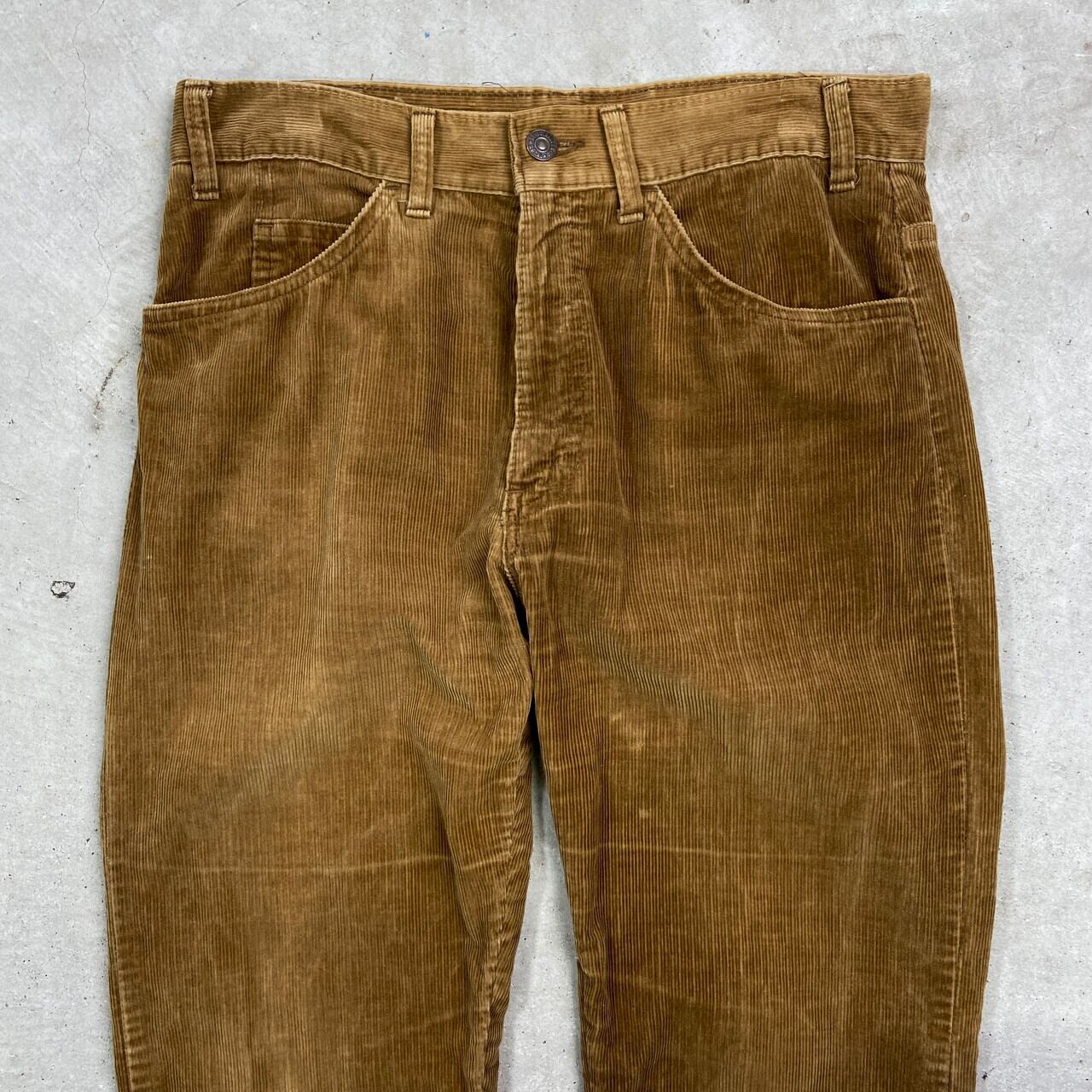 60年代 USA製 Levi's リーバイス 518 コーデュロイパンツ 白タブ 60年代 USA製 Levi's リーバイス 518 コーデュロイパンツ 白タブ