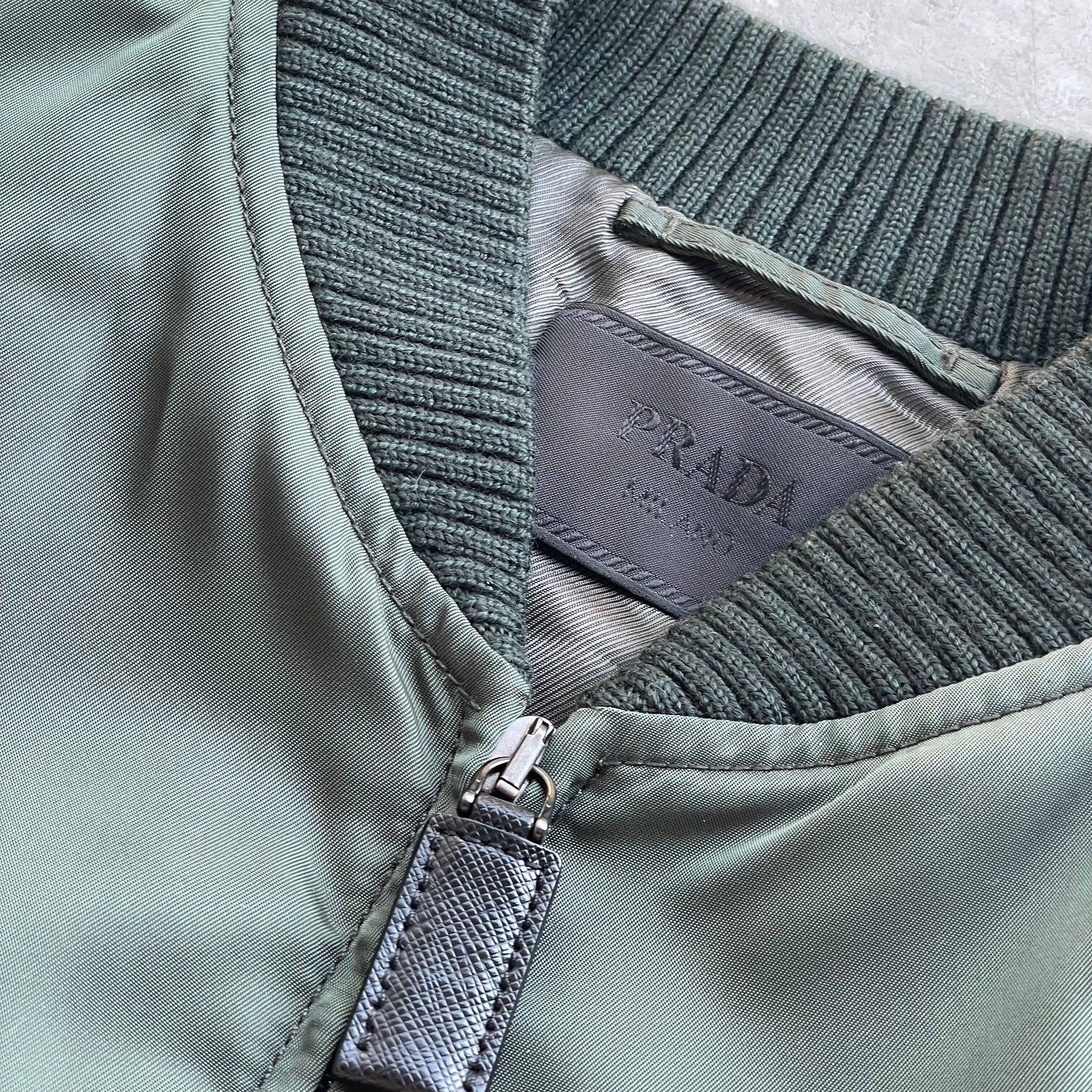 PRADA/2018AW nylon padded bomber jacket | Seek the online PRADA/2018AW nylon padded bomber jacket | Seek the online