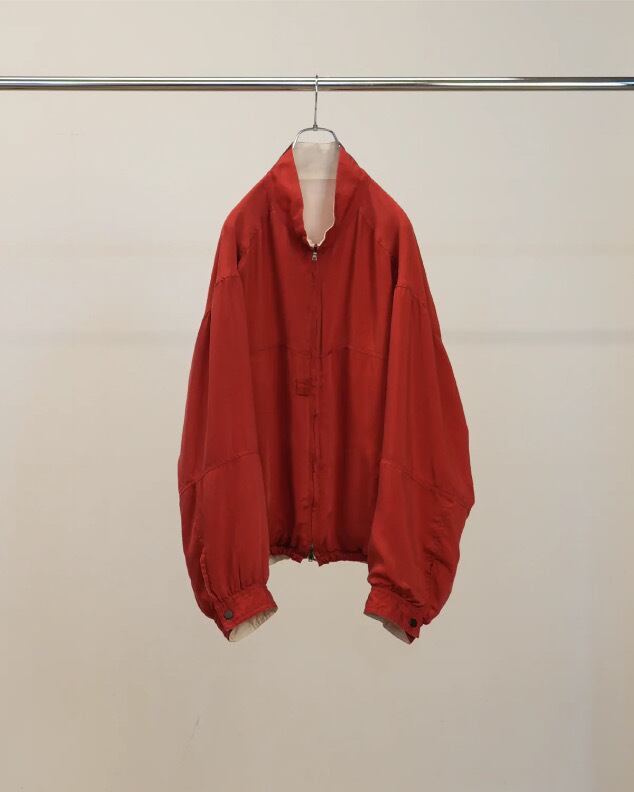 26SS】ANCELLM CUPRO REVERSIBLE JACKET(RED) ANC-JK81 | IAAAM ONLINE