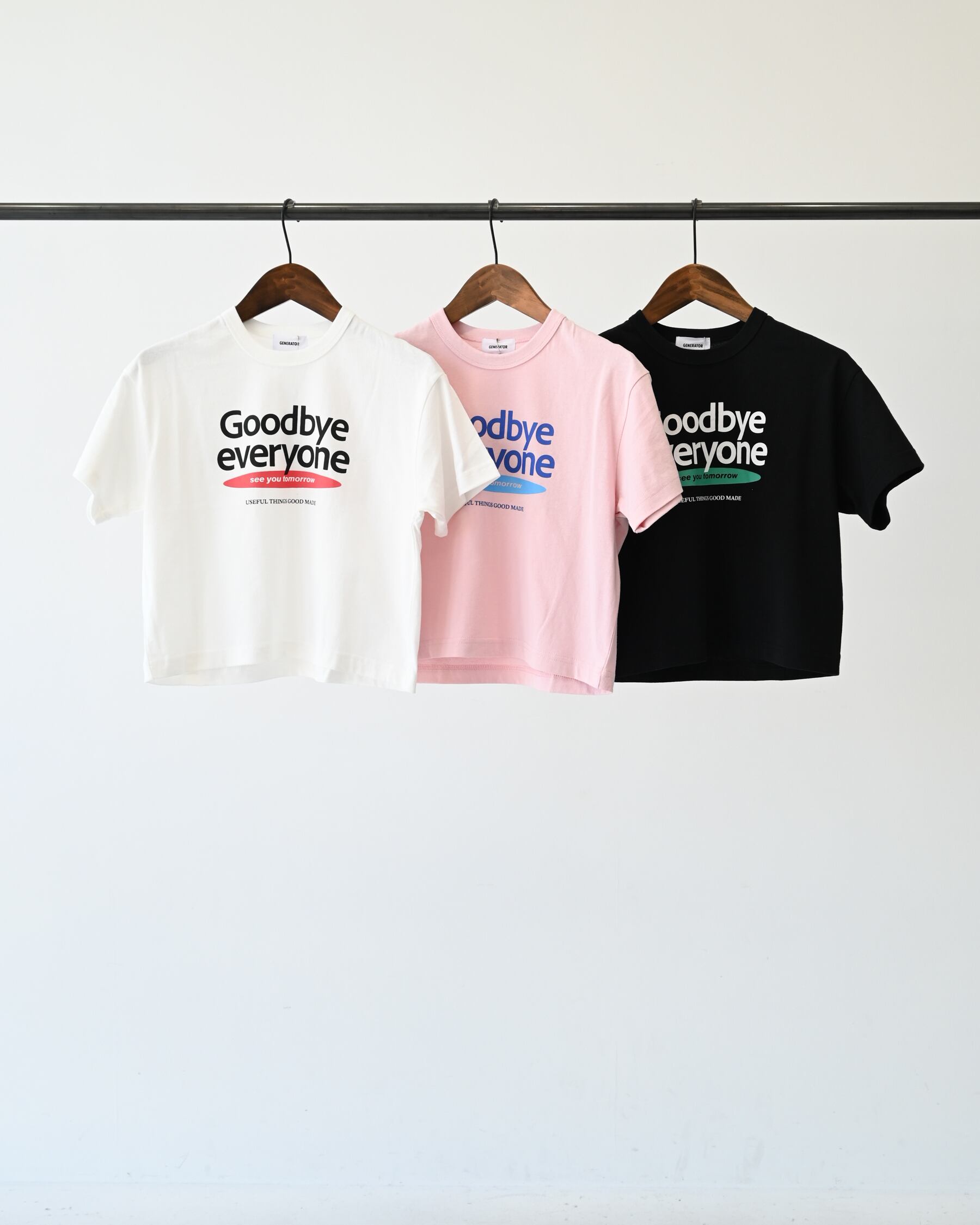 【即納】GENERATOR Goodbye Tシャツ906412