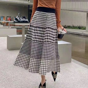 千鳥格子・チェックスカート　AJ11295-L05