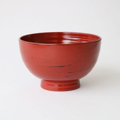 山中塗 弥生汁椀 根来・曙 | 創作漆器 金沢わこう