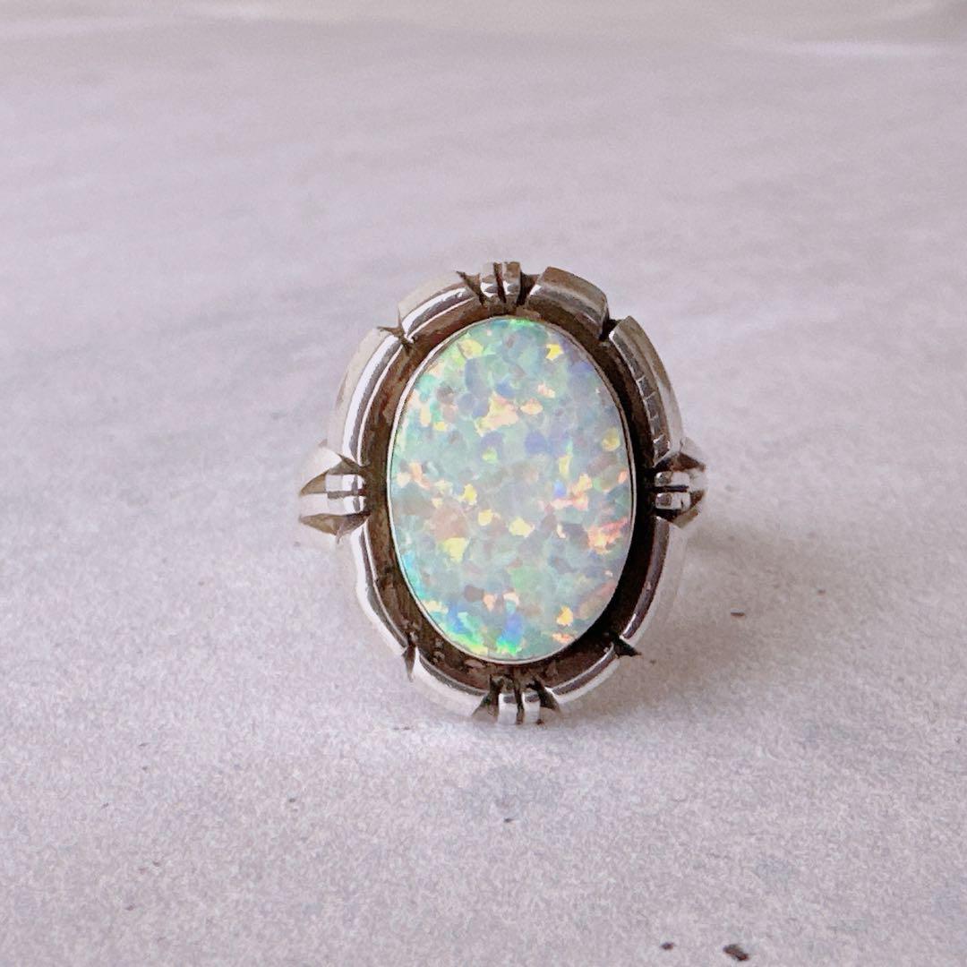 J104】ヴィンテージナバホブラックオニキスダングルピアス