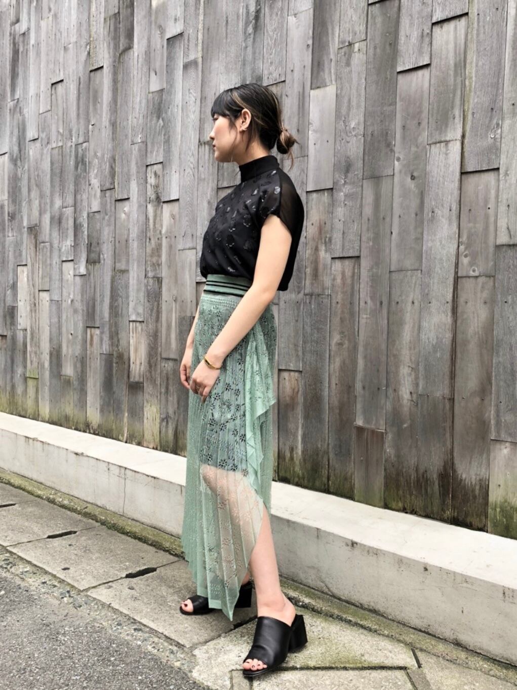 mame kurogouchi Wrapping Knit Skirt スカート - ロングスカート