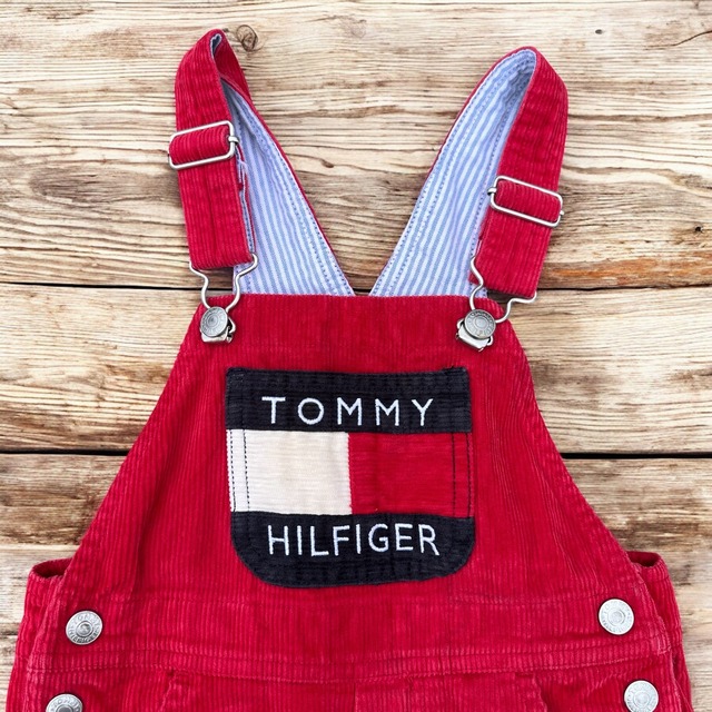 【KIDS】Tommy Hilfiger corduroy overall size:3T