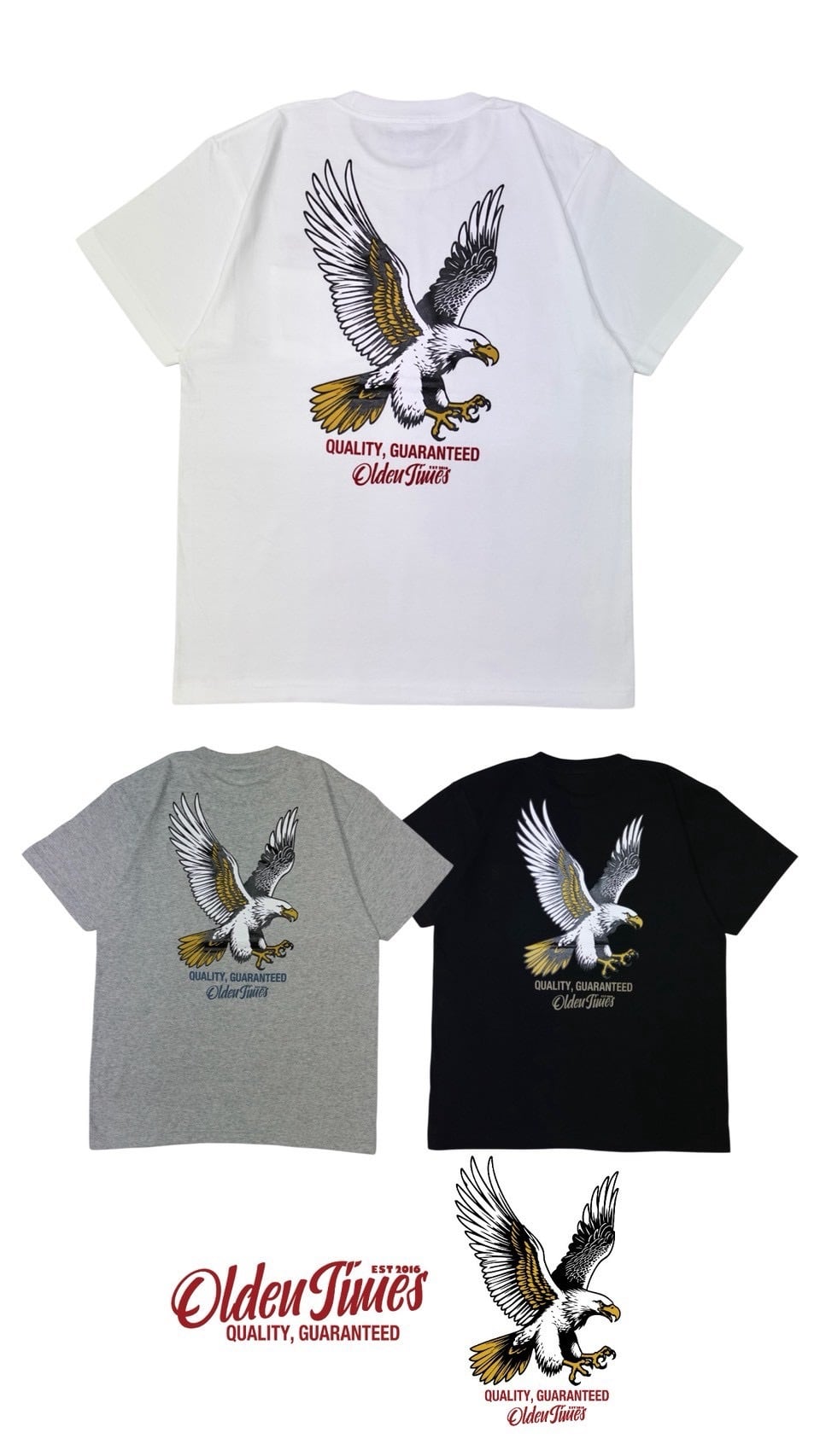 【新作/3色展開】EAGLE POCKET S/S TEE