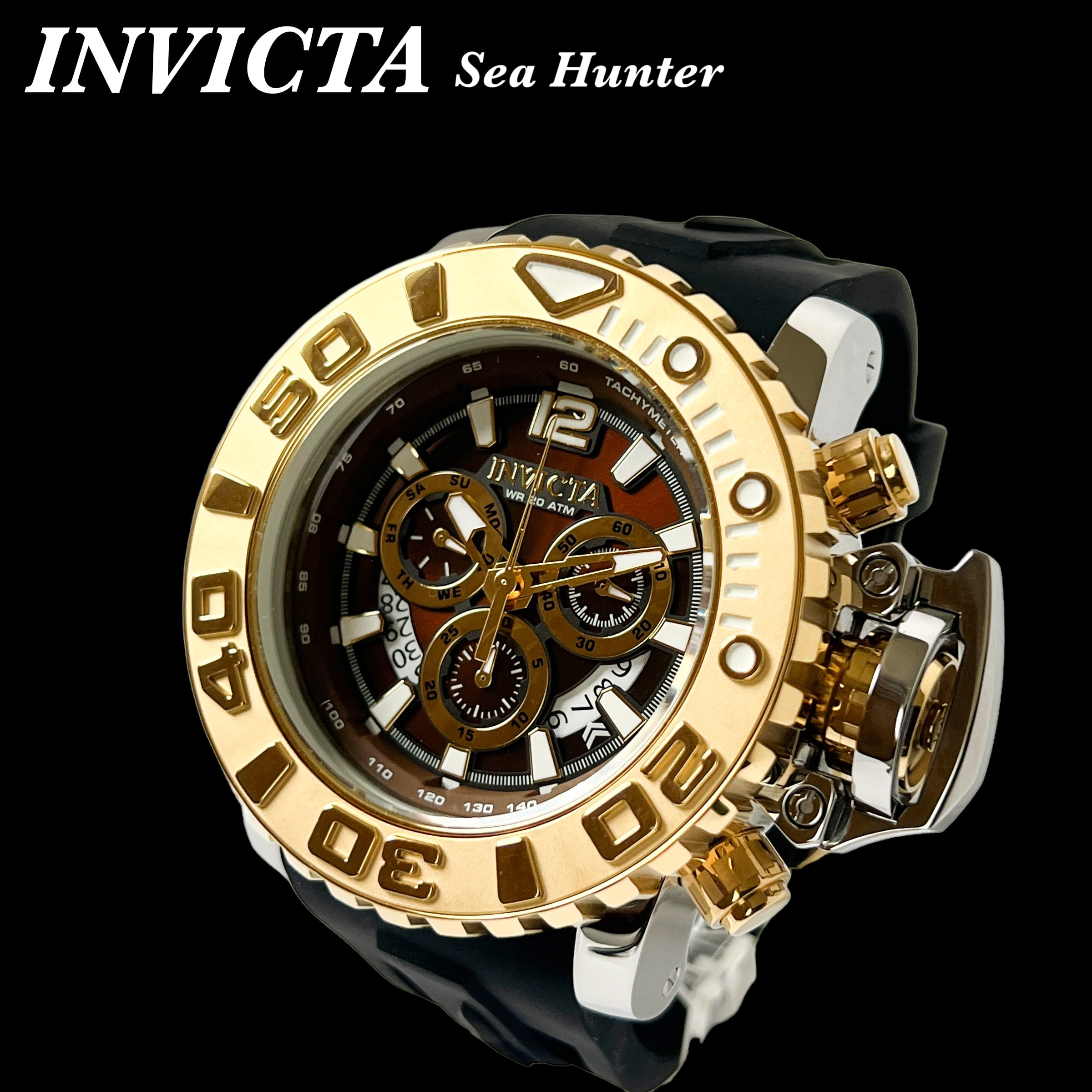メンズ腕時計 おしゃれ INVICTA インビクタ 高級ブランド Sea Hunter