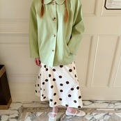 Douce Round Collar Jacket F0627