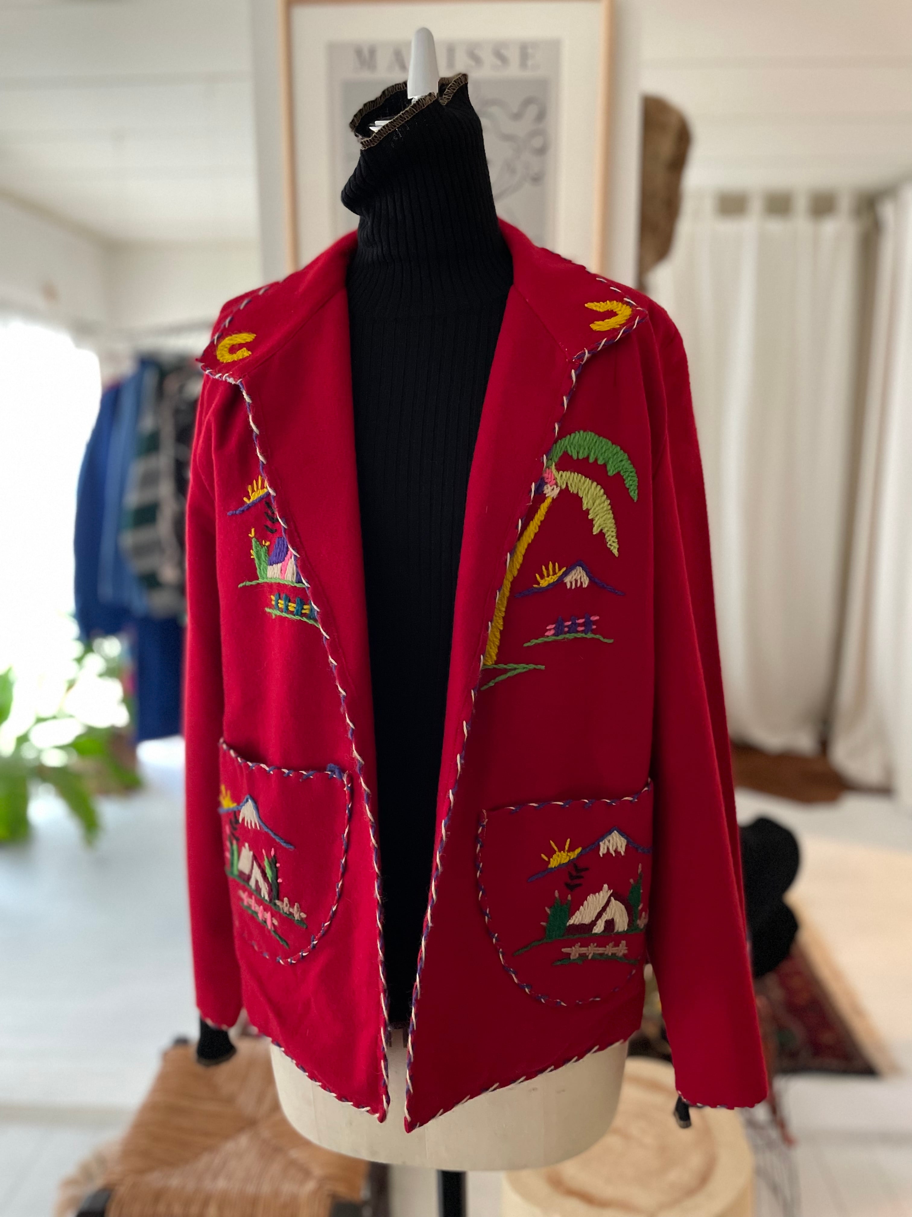 1940〜50s vintage Mexican souvenir jacket 1940〜50s ヴィンテージ  