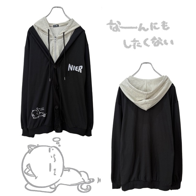 フェイクレイヤードZIP OUTER【HUMOR CIEL】