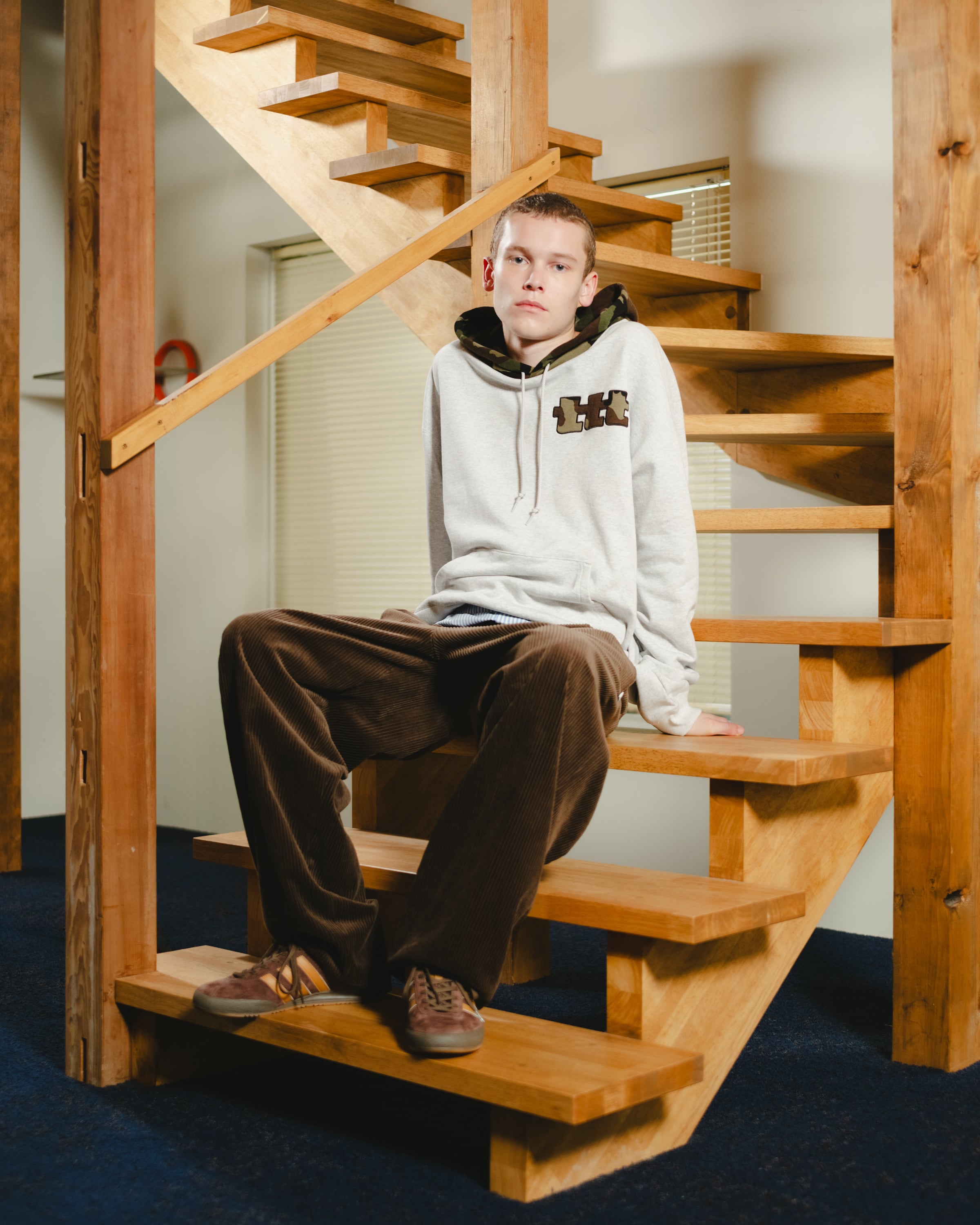 TTTMSW 25AWCorduroy 2 tuck pants