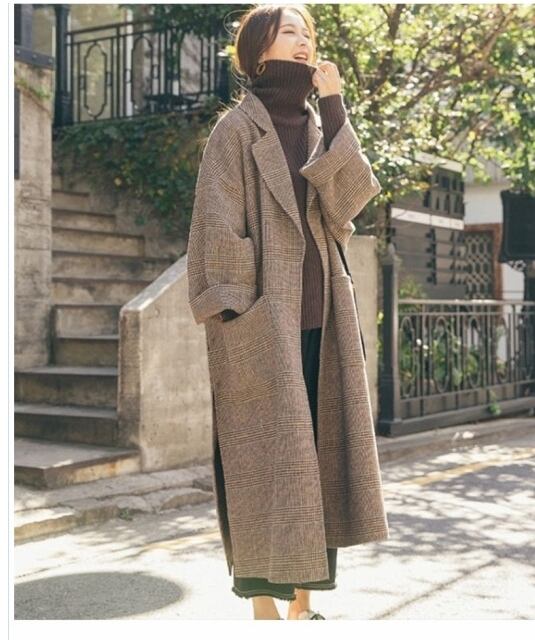 シ*ン様 お早めに！美品レアCOS ブラウンチェック チェスターコート シ*ン様 お早めに！美品レアCOS ブラウンチェック チェスターコート