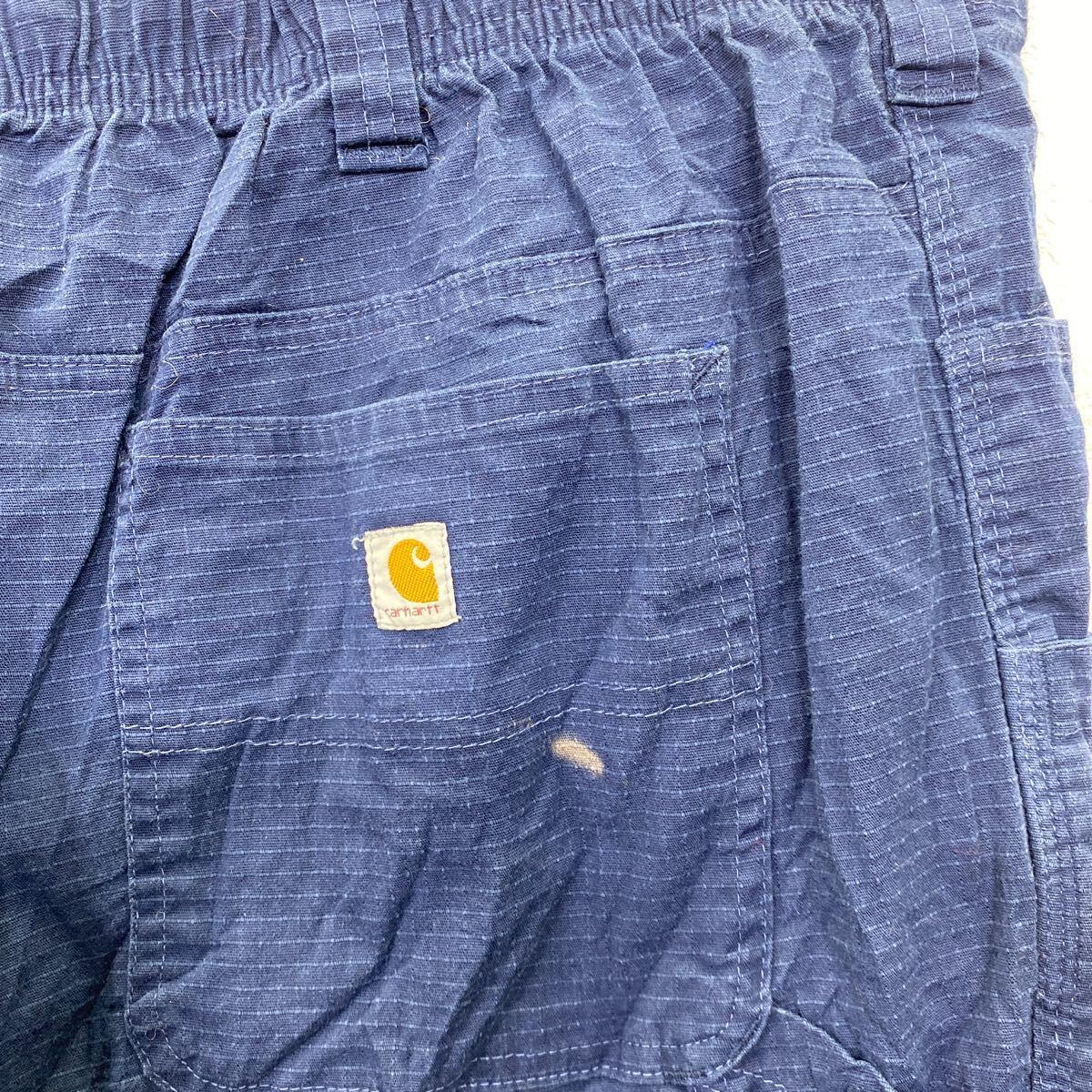 Carhartt ワークパンツ W36 カーハート ビッグサイズ ネイビー
