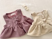 ベルベベ / valubebe / ウールベスト付きブラウス / 韓国子供服 / ベビー|キッズ / 26winter〖取寄〗*6M~S*