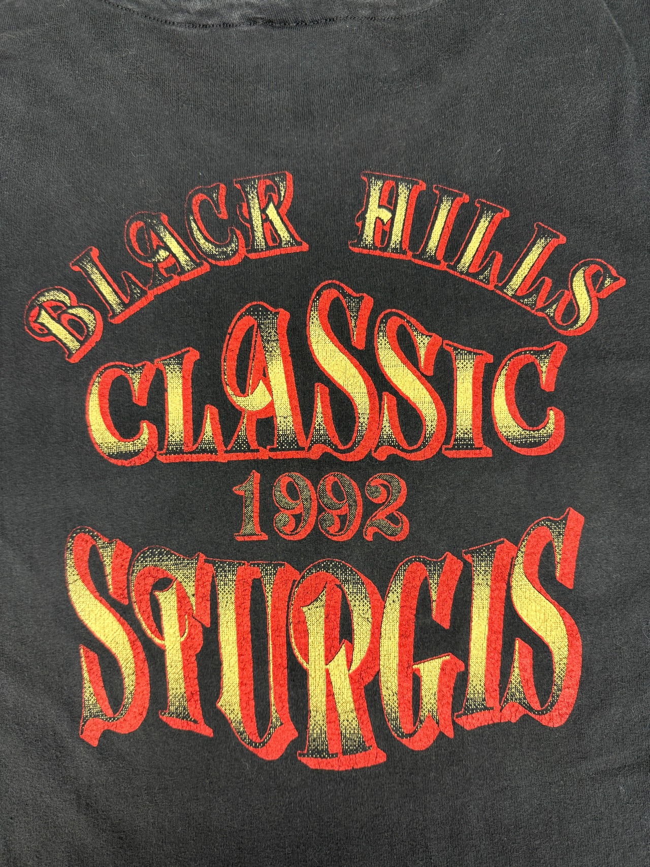 90s  Sturgis Motorcycle Rally / Hanes BEEFY-T made in usa・画像8