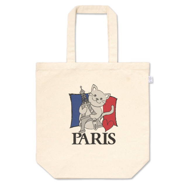 PARIS CAT トートバッグ