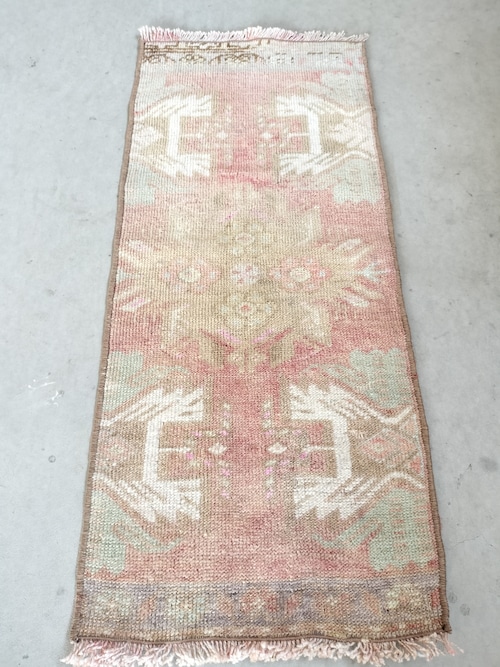 Turkish small rug 76✕33cm No.440