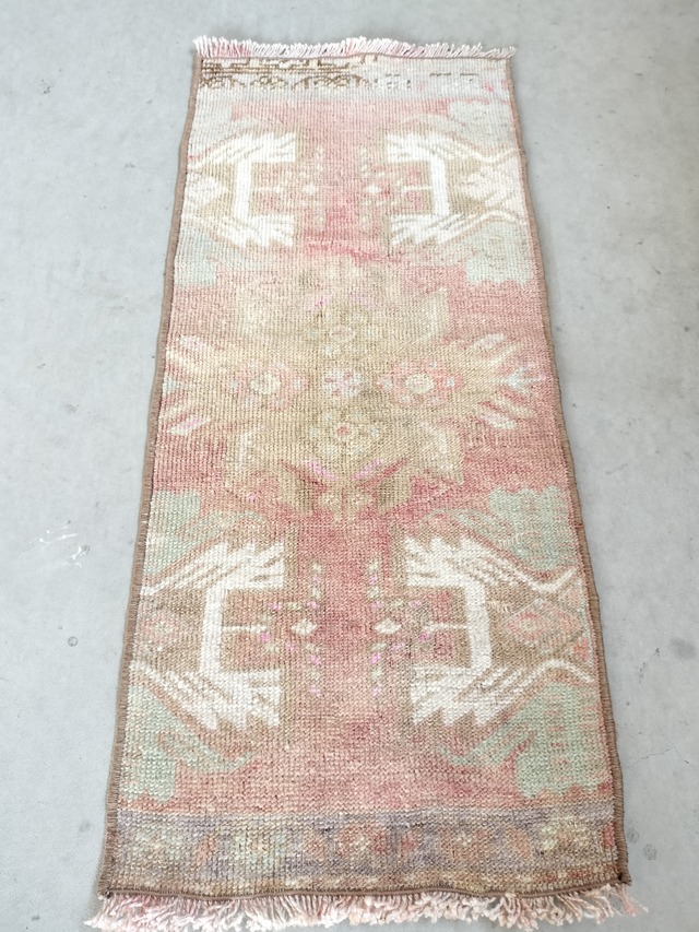 Turkish small rug 76✕33cm No.440