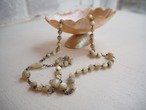 FRANCE 1900's Mother of Pearl cologne necklace top