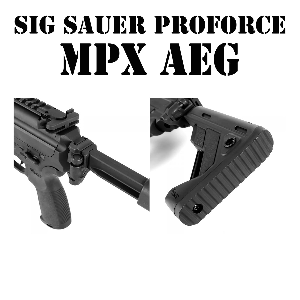 SIG SAUER ProForce MPXのストック - 通販 - gofukuyasan.com