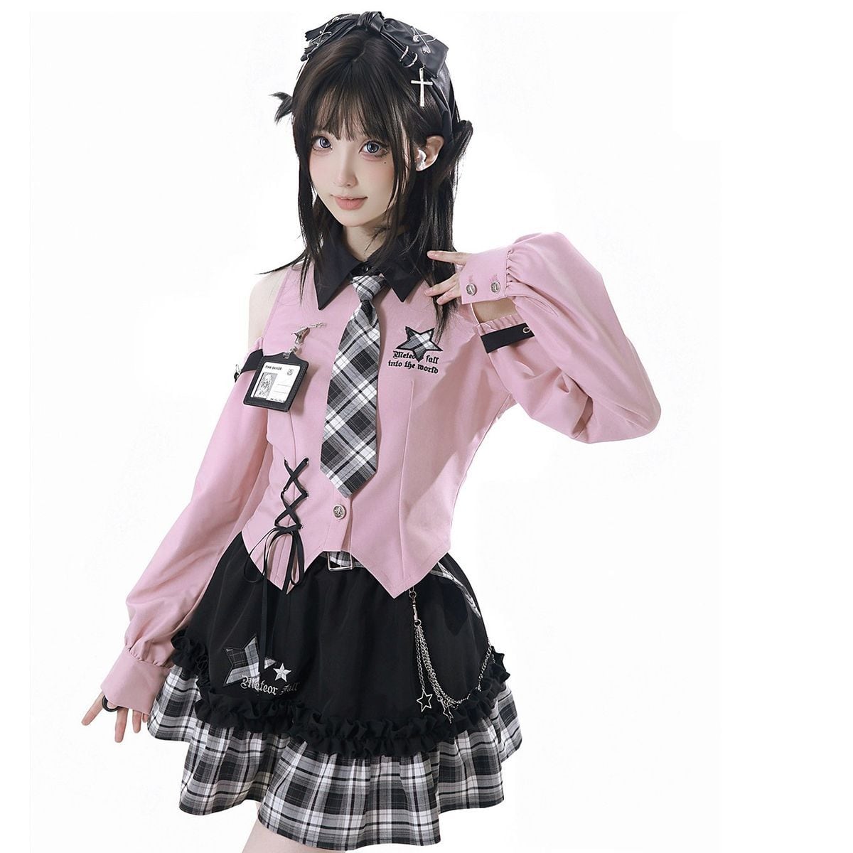 TFW49 ポロシャツ スカート セット ブラック　ピンク TFW49 ポロシャツ スカート セット ブラック ピンク WOMEN'Sの商品一覧