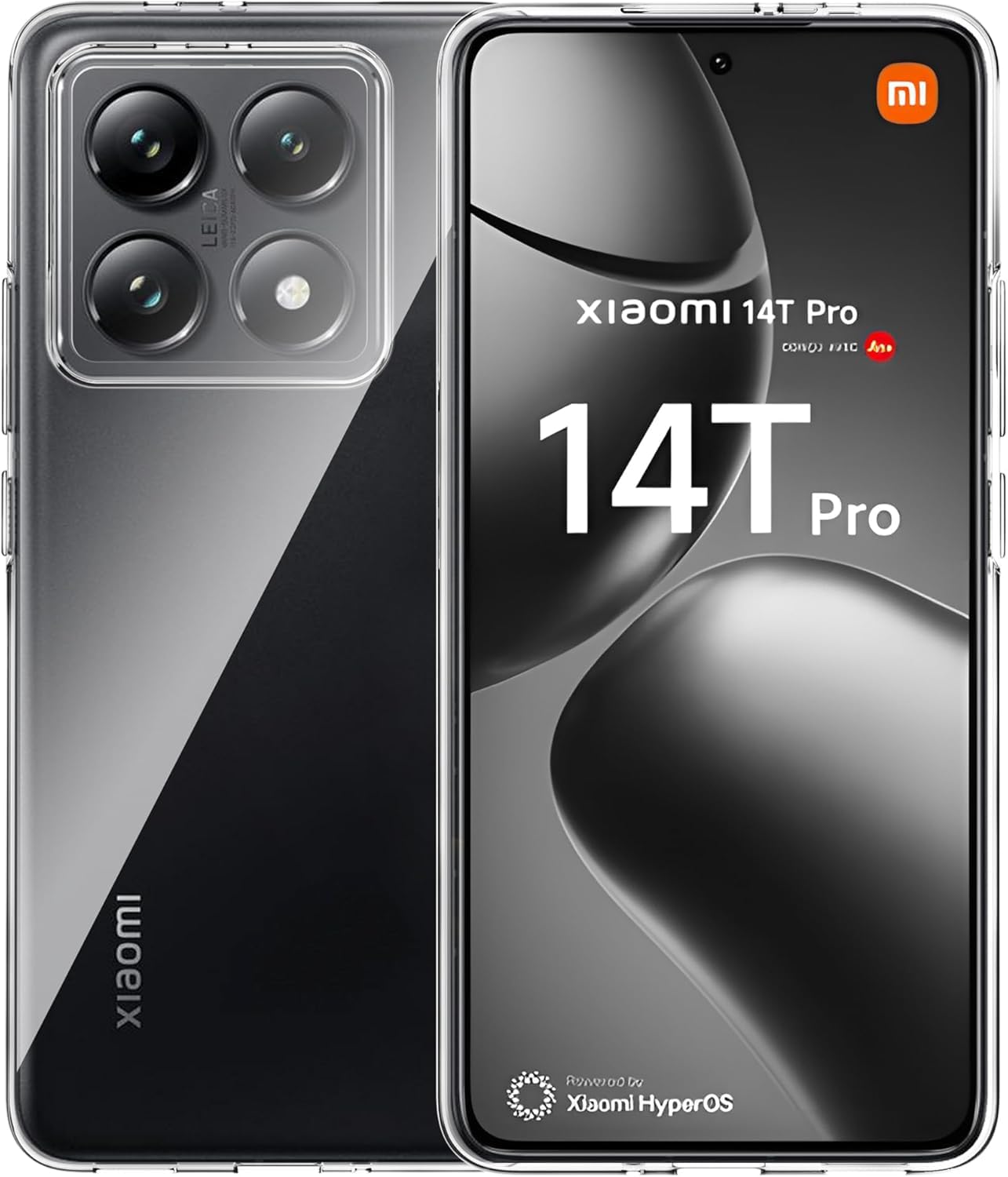 【特価処分】For Xiaomi 14T Pro ケース カバー 【BAOLINTX】耐衝撃 TPU素材 薄型軽量 柔軟 指紋防止 黄変防止 擦り傷防止 レンズ保護 着脱簡単 Xiaomi 14T Pro 用 ケース(クリア)