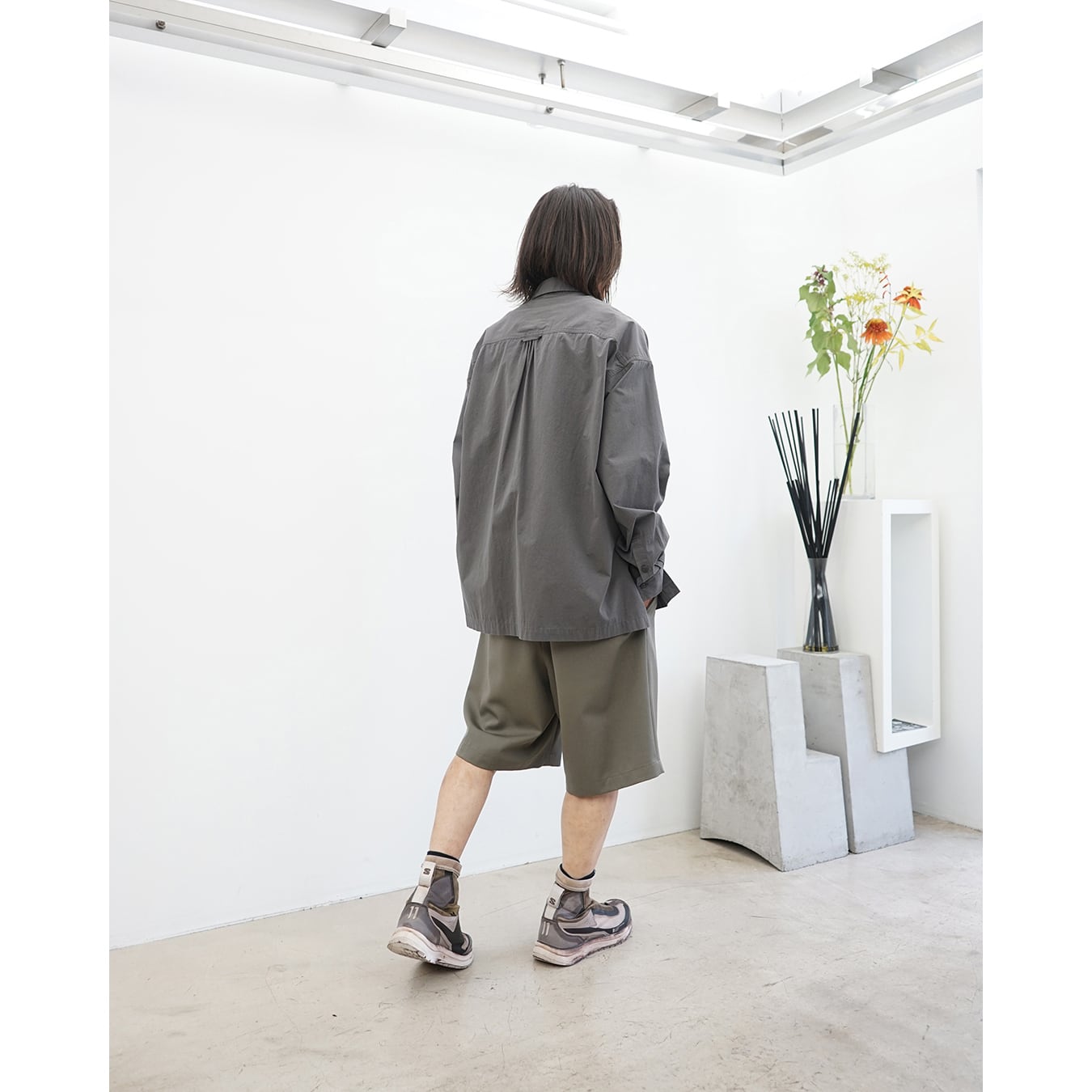 The Viridi-anne] (ザヴィリディアン) VI-3913-02 WASHED ZIP POCKET