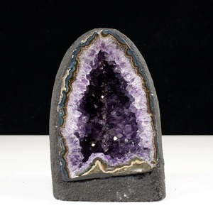 1.8Kg アメジストドーム ウルグアイ産 アメジスト ドーム ジオード 原石 置物 カペーラ 一点物 174-2260