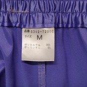 社交ダンス 衣装 スカート レッスンウェア パープル系 無地 シンプル 光沢感 フリル アシンメトリー 紫 薄紫 ふんわり 華やか 鮮やか かわいい おしゃれ 上品 大人っぽい ダンス 練習 レッスン ダンス衣装 練習着 社交ダンス衣装 フレア 日本製