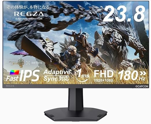 LG ゲーミングモニター UltraGear 24GS60F-B 23.8インチ/PCゲーム